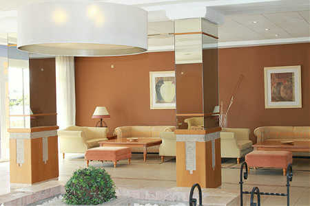 Area de descanso Suite-Hotel Puerto Marina Mojacar