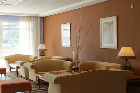 Recepción Suite-Hotel Puerto Marina Mojacar