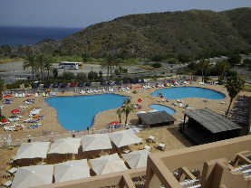 Zona Piscina Suite-Hotel Puerto Marina Mojacar